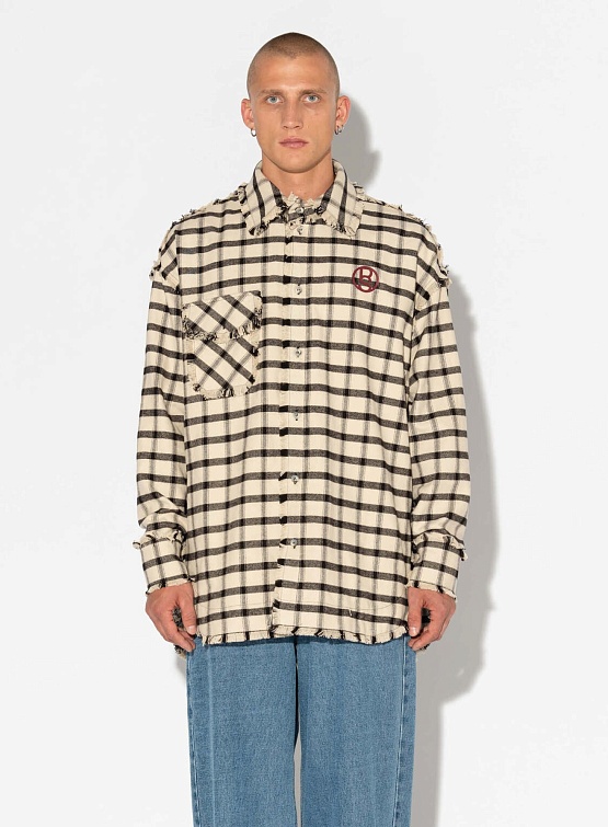 Рубашка Red September Flannel Logo Sand