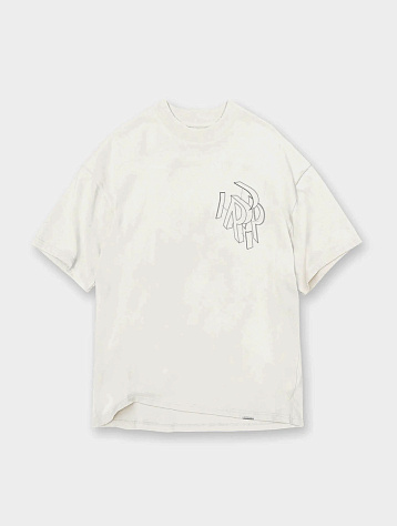 Футболка Represent Clo Assembly Outline Flat White