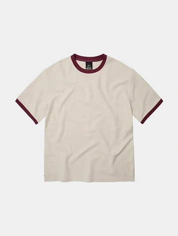 Футболка FrizmWORKS Terry Ringer Half Tee Cream