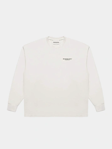 Лонгслив MKI MIYUKI ZOKU Design Studio L/S White