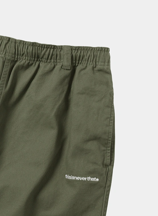 Брюки thisisneverthat Easy Pant Olive