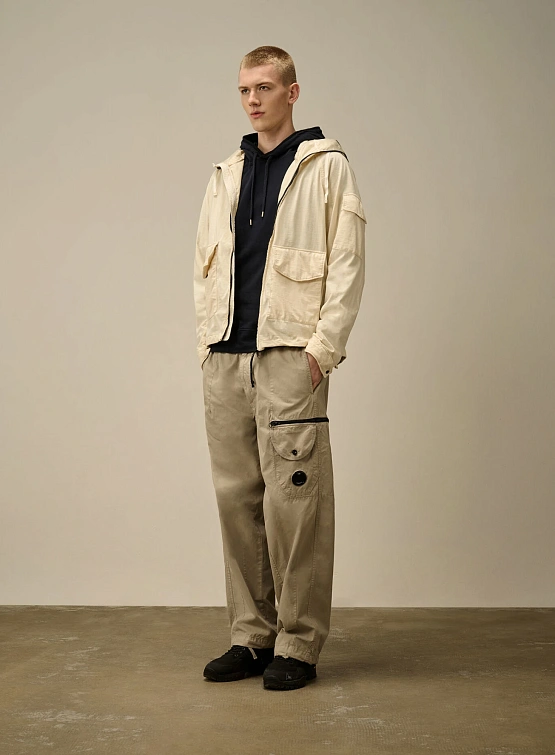 Ветровка C.P. Company Knitted Nylon Jersey Explorer Pistachio Shell