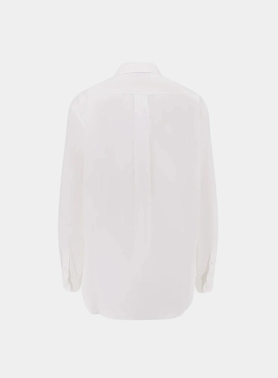 Женская рубашка Coperni Boyfriend Shirt White