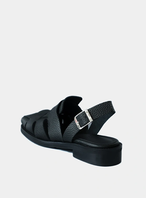 Женские сандалии EPINGLER Cube Shrunken Black