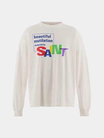 Лонгслив SAINT MXXXXXX Beautiful Saint L/S White