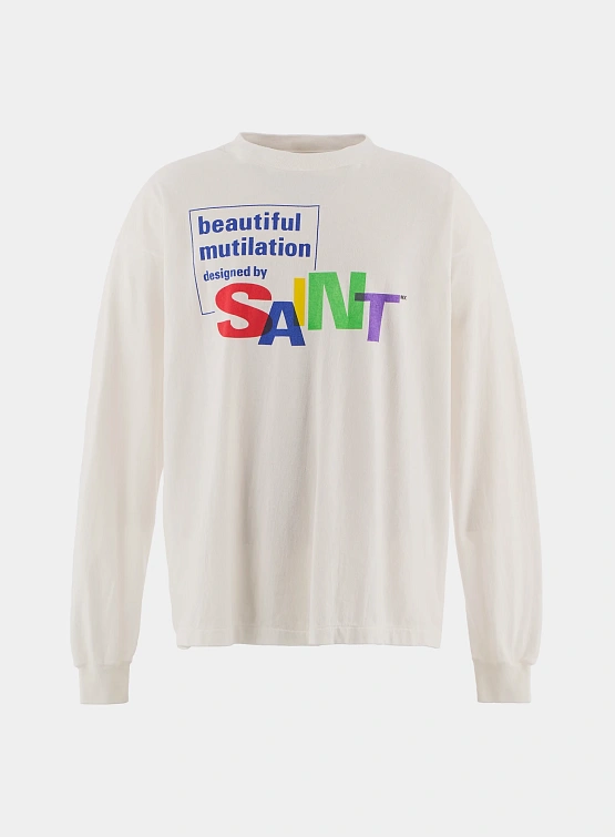 Лонгслив SAINT MXXXXXX Beautiful Saint L/S White