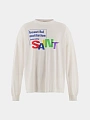 лонгслив saint mxxxxxx beautiful saint l/s white