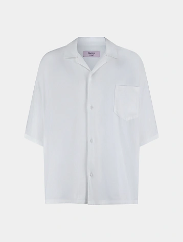 Рубашка Martine Rose Boxy Hawaiian Shirt White
