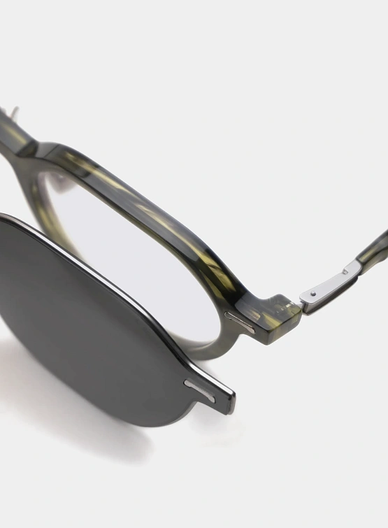 Очки A.SOCIETY Moss Green Havana-Silver