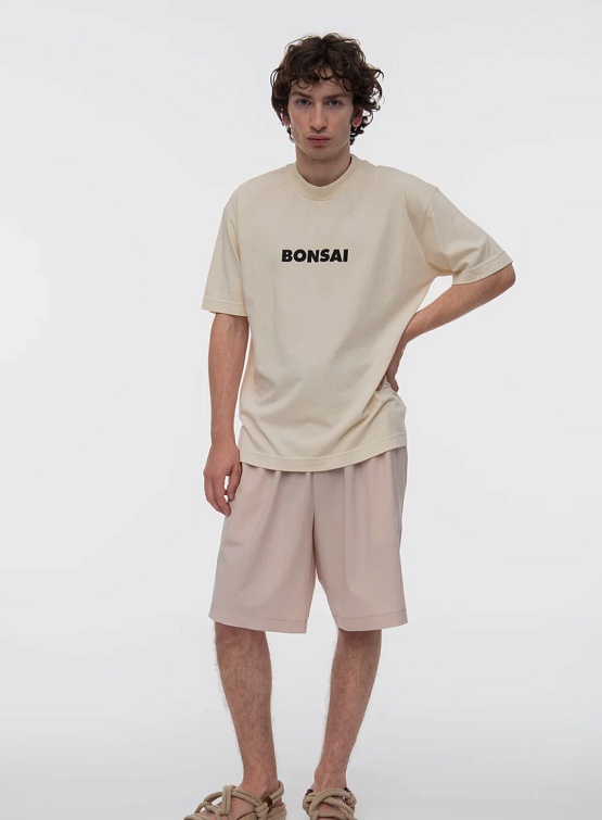 Футболка BONSAI Regular Fit Tee Ivory