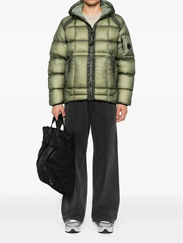 Пуховик C.P. Company D.D. Shell Hooded Seagrass