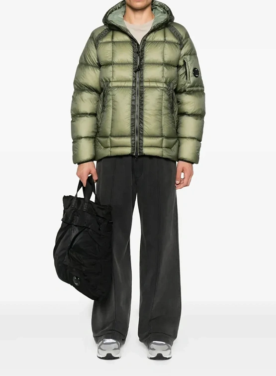 Пуховик C.P. Company D.D. Shell Hooded Seagrass