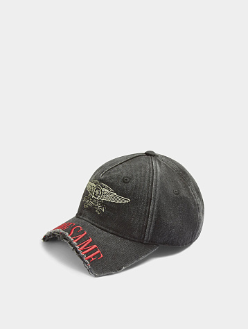 Кепка Martine Rose Cut Peak Back Cap Black