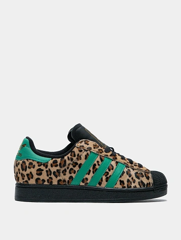 Женские кеды adidas Originals Superstar II Leopard Print