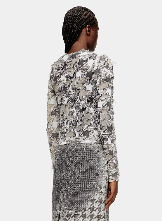 Женский кардиган Diesel M-Sibylla Grey/White