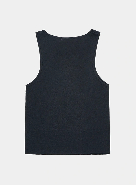 Женский топ AMOMENTO Cut-Out Sleeveless Top Dark Navy