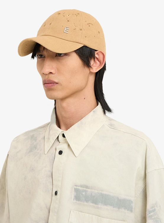 Кепка Études Denim Metal É Drips Camel