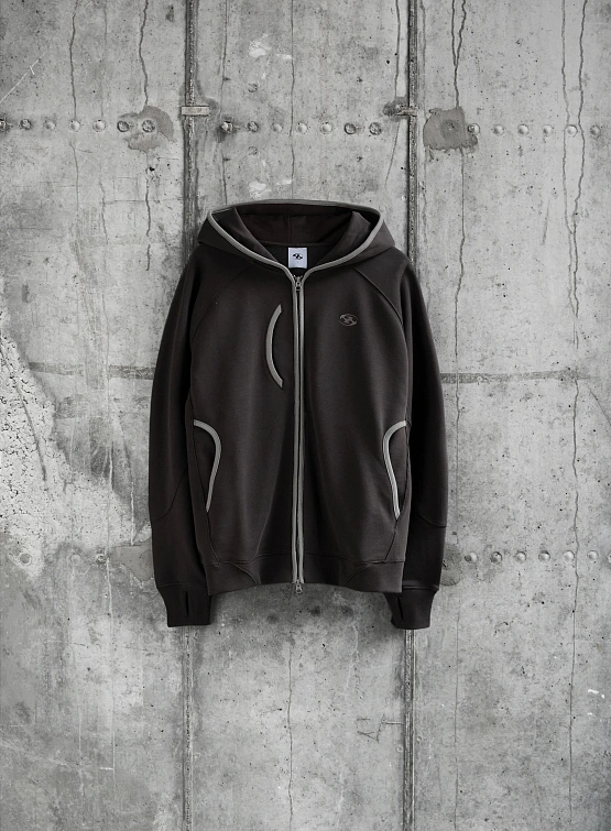 Зип-худи SAN SAN GEAR Hoodie Zip-Up Brown