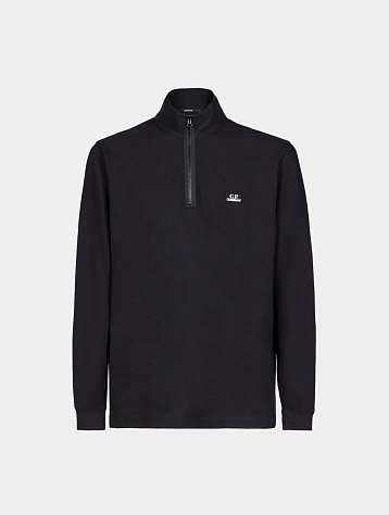 Поло C.P. Company Stretch Piquet Polo Black