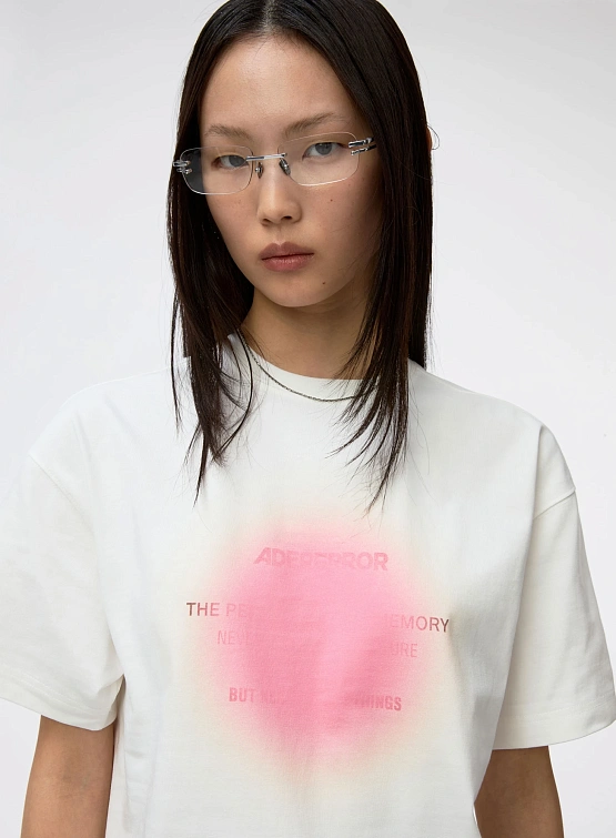 Футболка ADERERROR Eternity T-Shirt Product. 46 Pink