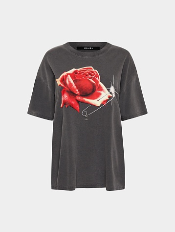 Женская футболка Ksubi Feels Good Oh G Ss Tee Vintage Grey