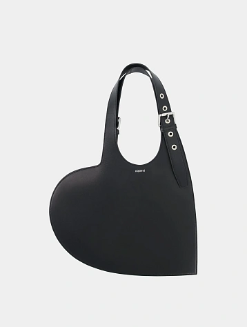 Сумка Coperni Belt Heart Tote Black