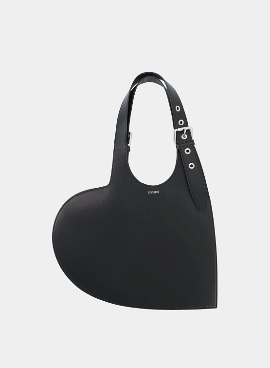 Сумка Coperni Belt Heart Tote Black