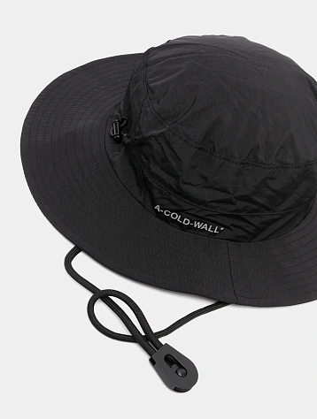 Панама A-COLD-WALL* Utile Drawstring Bucket Hat Onyx