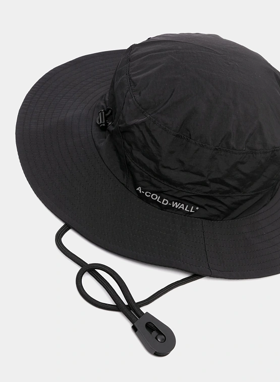 Панама A-COLD-WALL* Utile Drawstring Bucket Hat Onyx