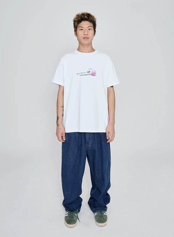 Футболка YESEYESEE Anthill Logo Tee White