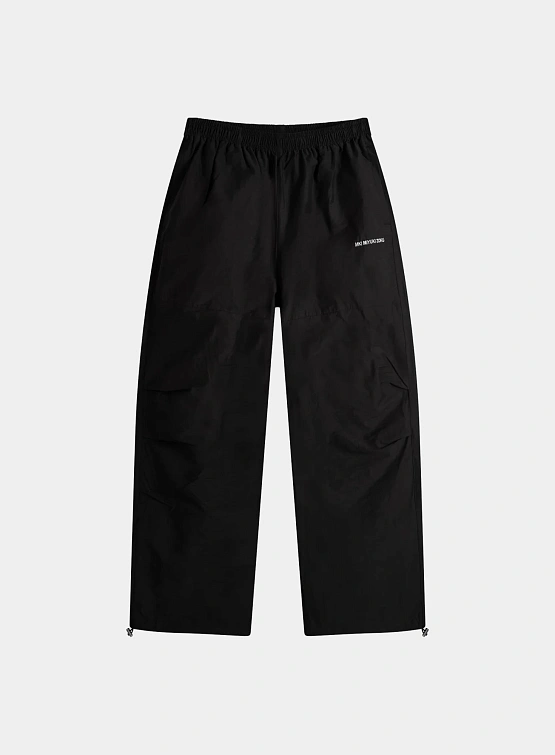 Брюки MKI MIYUKI ZOKU Washed Cotton Nylon Parachite Black