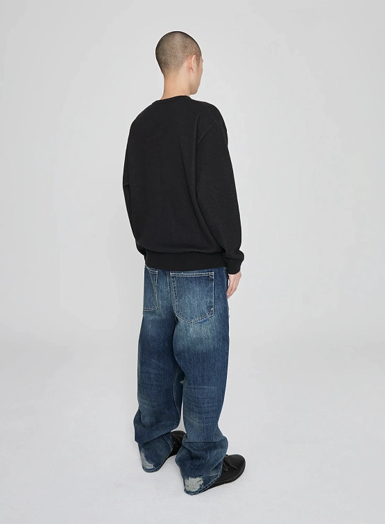 Джинсы YESEYESEE Distressed 5 Pockets Medium Indigo