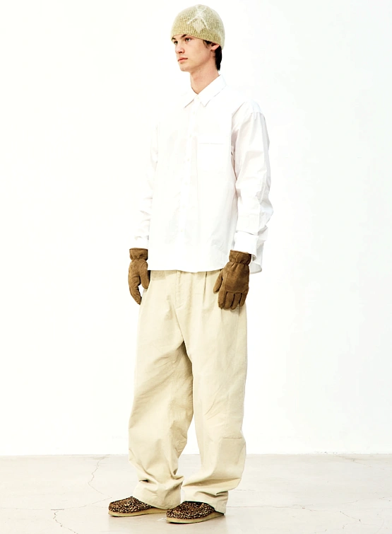 Рубашка COOR Paper Cotton Shirt White