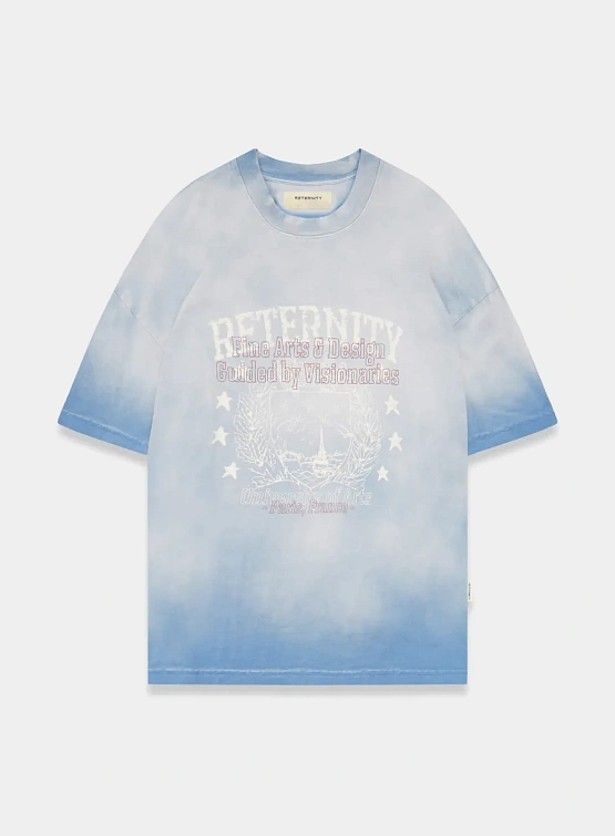 Футболка RETERNITY University Heavy Bleached Blue