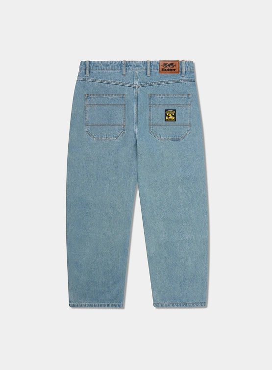 Джинсы Butter Goods Patch Pocket Denim Faded Blue