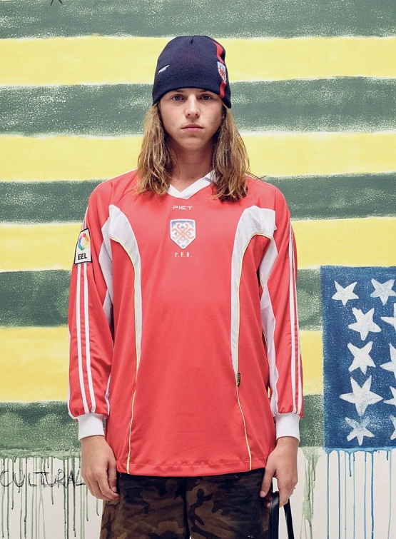 Шапка PIET Emblem Beanie Blue