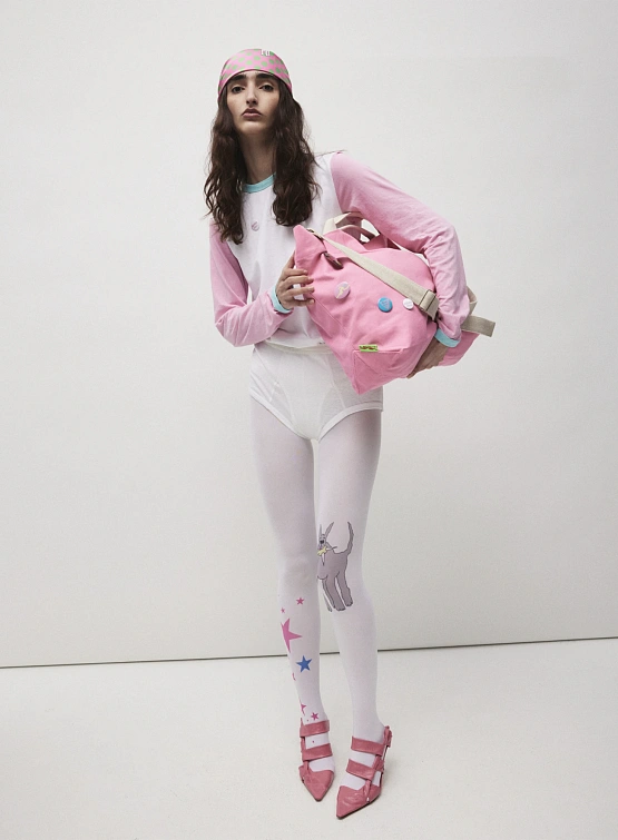 Леггинсы Siniy Vsadnik Shashka Dog Tights White/Multi