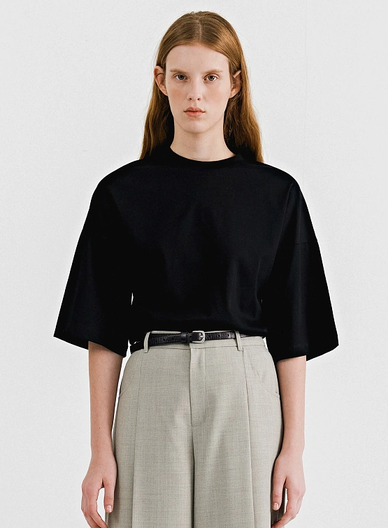 Женская футболка EPINGLER Over Classic Black