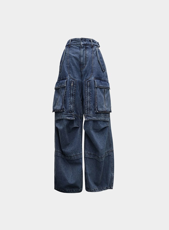 Женские джинсы JUUN.J Multi Pocket Cargo Denim Pants