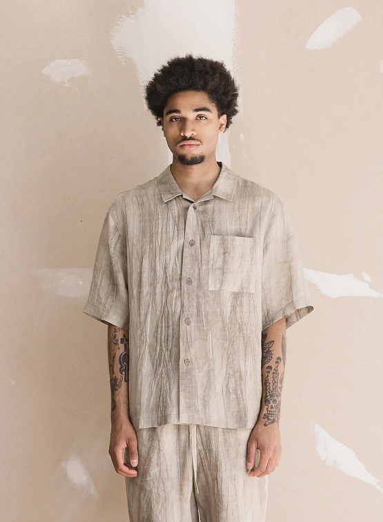 Рубашка Satta Paseo Shirt Marbled Grey
