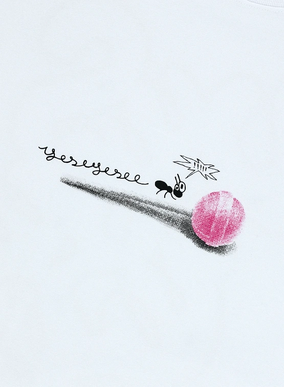 Футболка YESEYESEE Anthill Logo Tee White