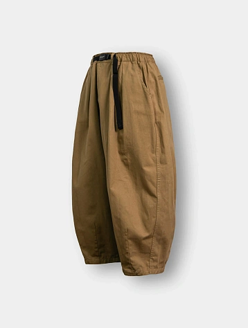 Брюки ANGLAN Twill Cotton Belt Balloon Pants Beige