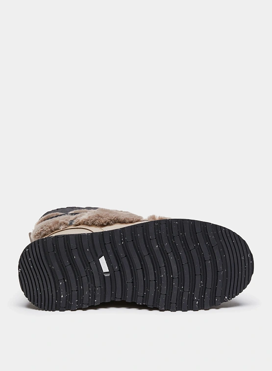 Женские ботинки SUICOKE BOWER-TRab-HI-FUR Taupe/Black