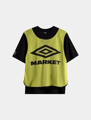 Футболка MARKET x UMBRO SS SCRIMMAGE JERSEY Yellow