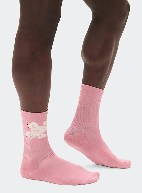 Носки Carne Bollente Snoop Dogs Pink