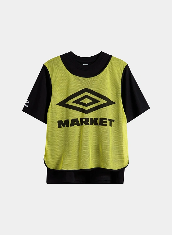 Футболка MARKET x UMBRO SS SCRIMMAGE JERSEY Yellow