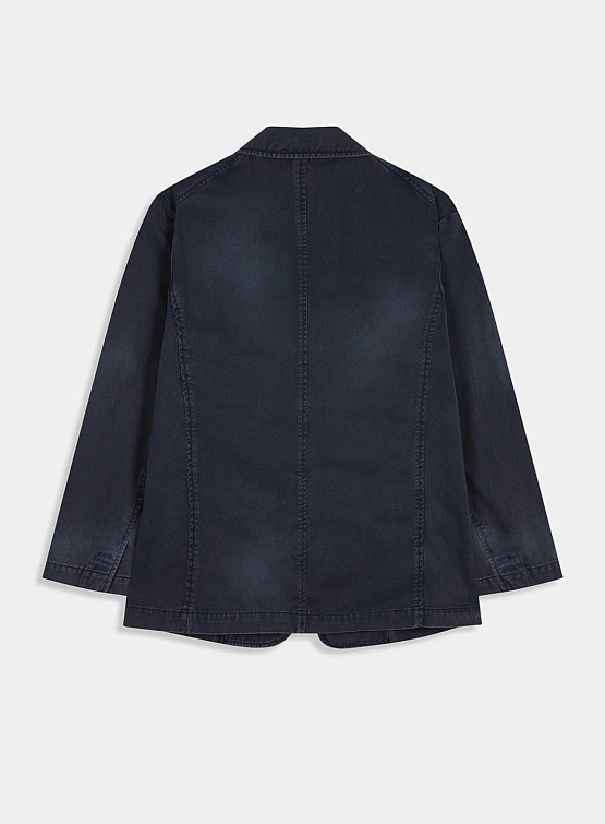 Женский Пиджак OPEN YY Washed Jacket Blue