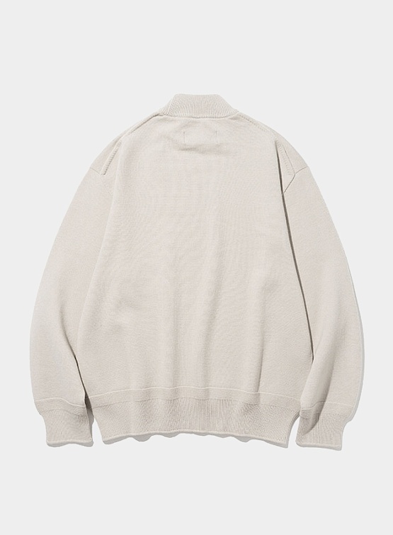 Джемпер Uniform Bridge Mock Neck Knit Beige