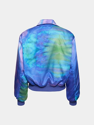 Бомбер Bluemarble Borealis Printed Blue Tie Dye