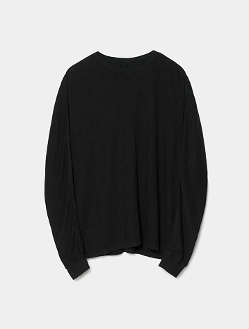 Лонгслив MAHARISHI 5245 Hemp Cross Oversized Black